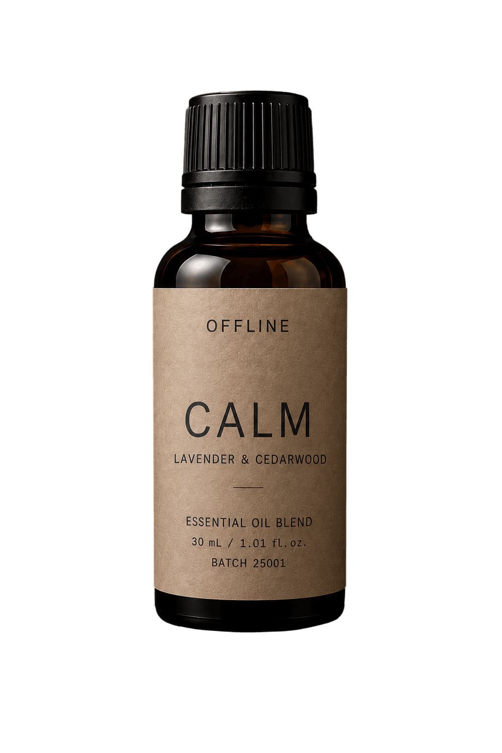OFFLINE CALM Lavender & Cedarwood essential oil blend, 30 mL
